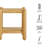 Arcus Rectangular 2-Tier Side Table