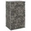 Panier en Gabion vidaXL avec couvercles, mur en Gabion en acier galvanisé, cage en Gabion-100048088