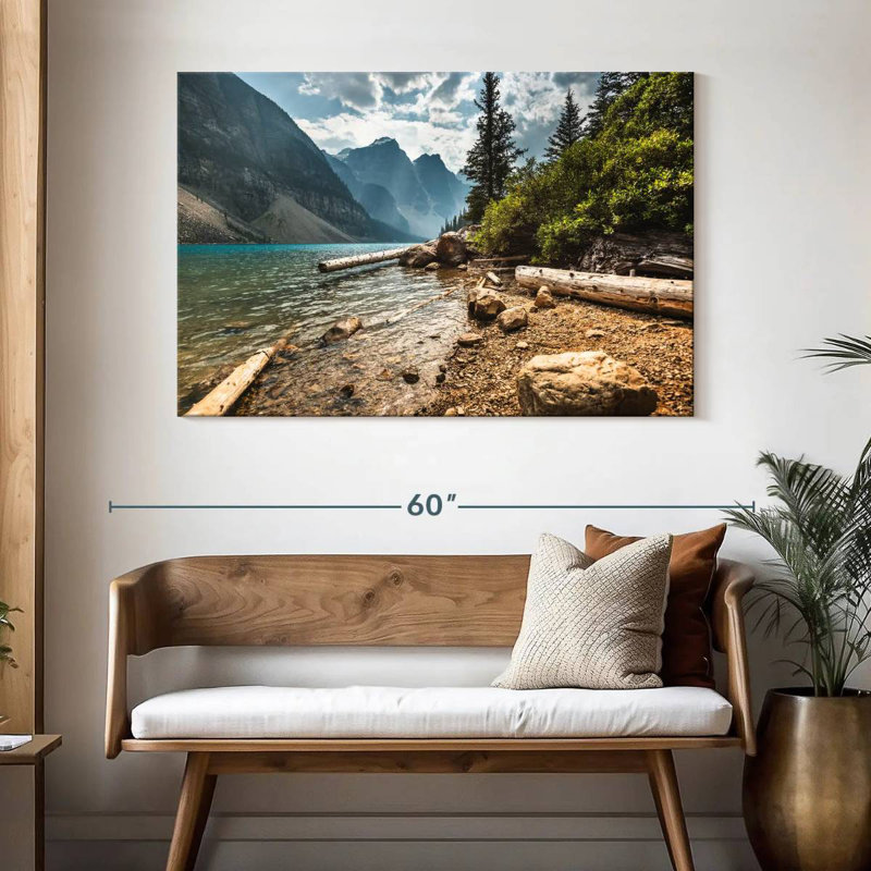 Alvord Moraine Lake Waterfront, H 32 po x l 48 po