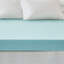 Surmatelas hypoallergénique, 7,6 cm, en mousse à mémoire de forme infusée de gel rafraîchissant et doté d'une housse rafraîchissante amovible.-144656942