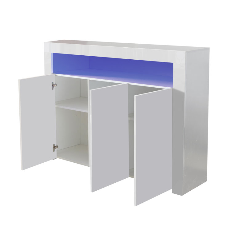 Aiyat 51.2'' Console Table, White
