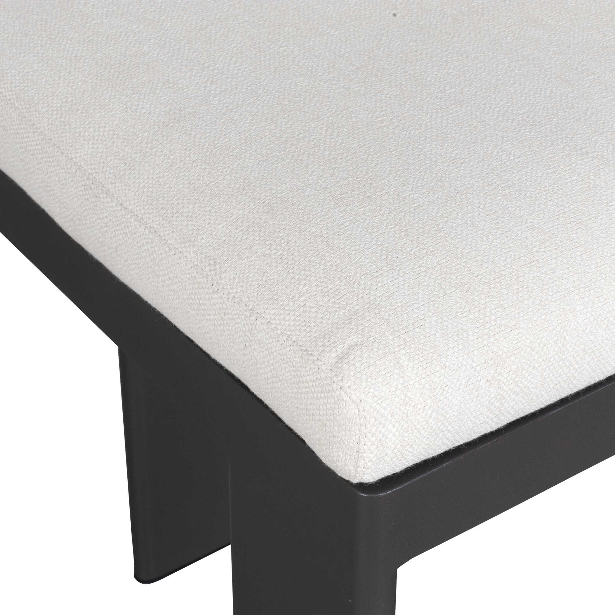  Bolster Back Outdoor Bar Stool, 26"