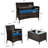 Satrogan 8 Piece Rattan Seating Group with Cushions-1491525890