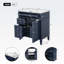 Meuble-lavabo de 30 po avec lavabo supérieur-403701629