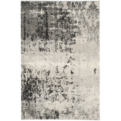 Arlinda Retro Performance Abstract Rug