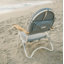 Chaise de plage inclinable avec coussin Pam-327965521
