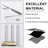 2 Thick Panels Room Darkening 85% Blackout Curtains, Thermal Insulated Block Out Light Grommet Top Drapes-110070674-110070681