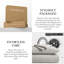 Ensemble de courtepointe 100% coton gaufré Stonewashed-119236247-127275697