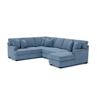 Canapé modulaire de 121 po de largeur Emilio