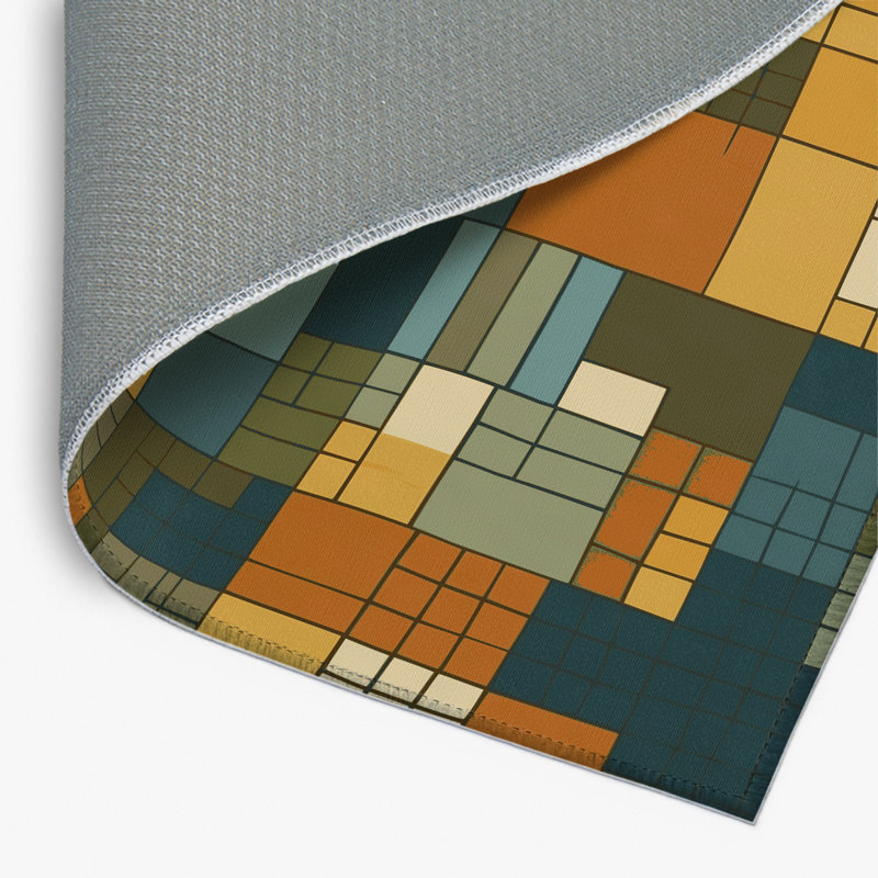 Pixel Crafted Indoor And Outdoor Area Rug, Rectangle 2' x 3'