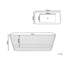 ATCAMA x 75mm Freestanding Acrylic Bathtub