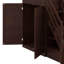 Lit superposé avec escalier de rangement, lit superposé en bois avec tablettes de rangement, garde-robe, port USB, station de charge et lumière-841113327