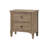 1Pc Nightstand Bedside Table With Round Pull Knobs