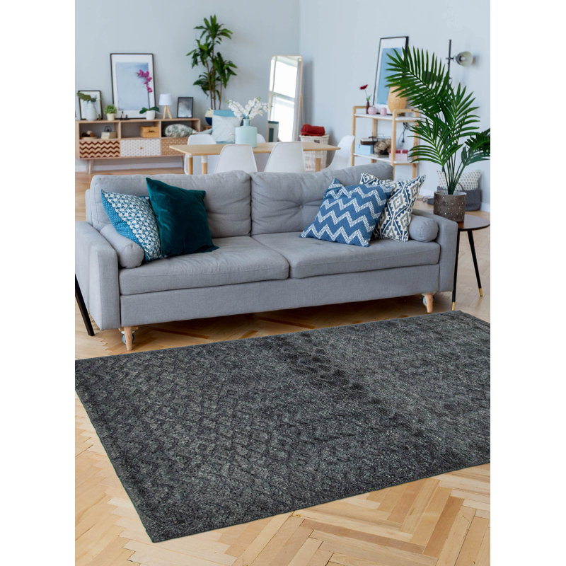 Tapis bleu sarcelle Tangier 2 pi 11 po x 4 pi 11 po