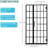 40" W X 72" H Glass Shower Door In Matte Black, Pivot Bathroom Delight Black With Glass, Mesmerizing Element