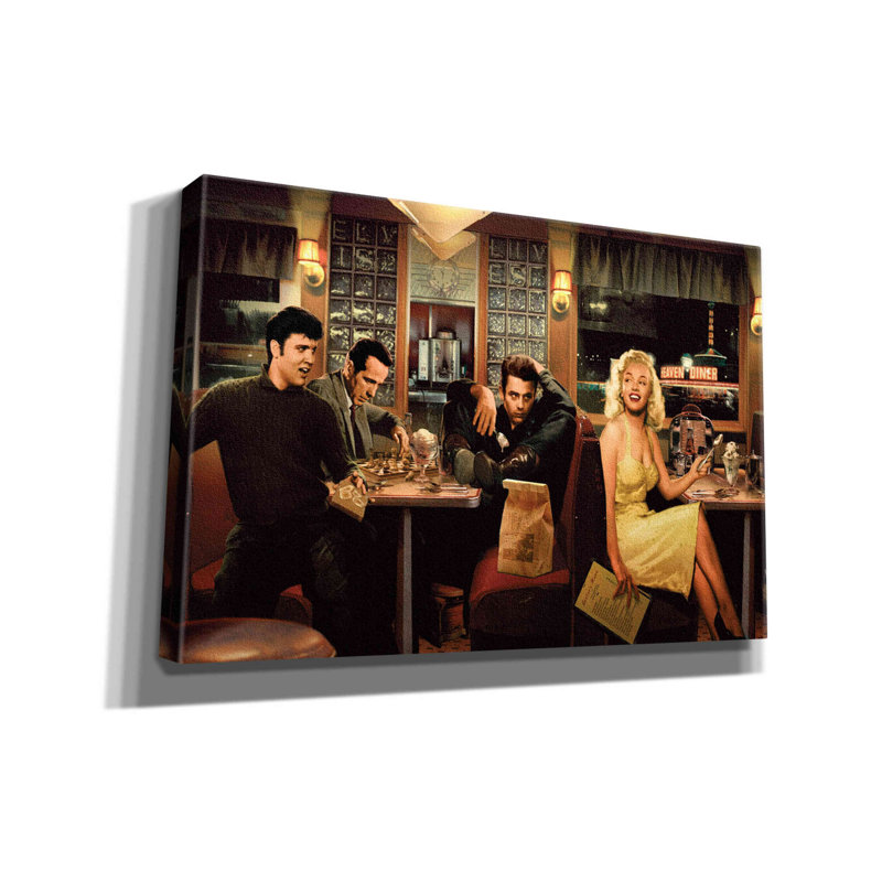 Sur toile, H 12 po x l 18 po x P 0,75 po