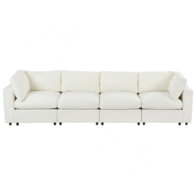 113" Modular Sectional Sofa With USB And Wireless Charging, Bluetooth Speaker