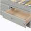 Lit plateforme simple avec rangement en bois massif Eckart-471351926