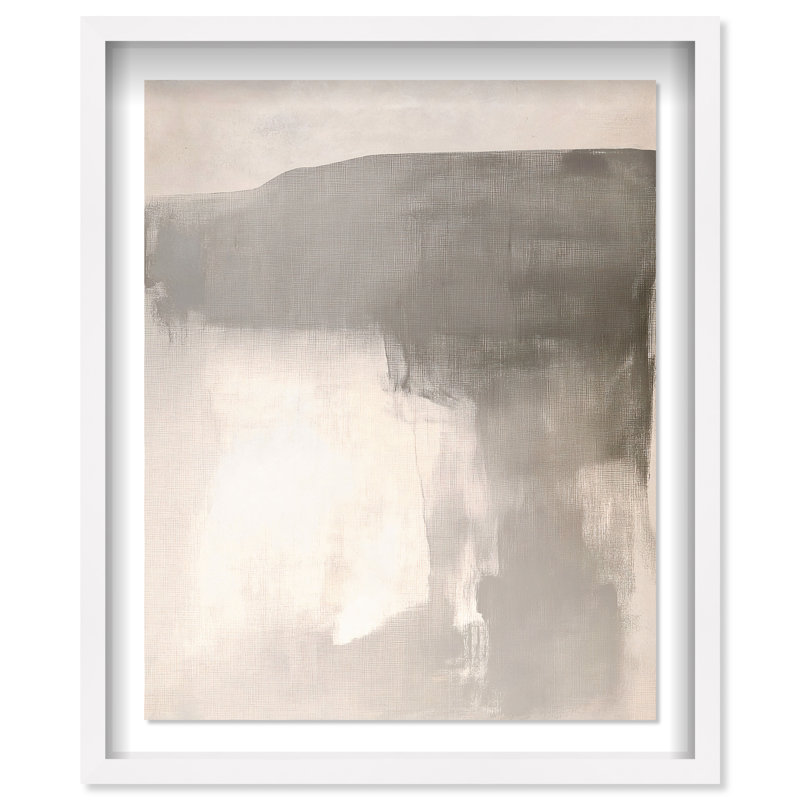 California Breeze I Shadowbox Abstract Print by Oliver Gal, Black Frame, 16 x 20, White Frame, 46.5"H x 37.5"W