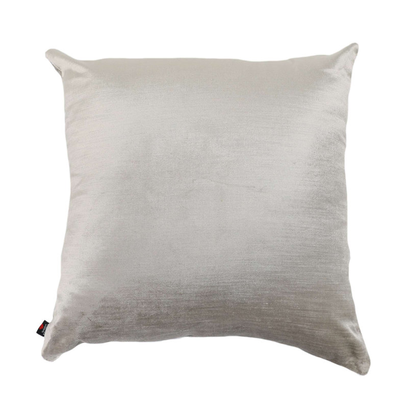 Headen Square Cushion, Large, Silver
