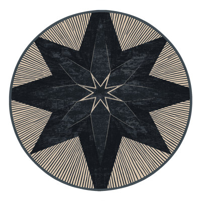 Tapis gris chic et luxueux lavable à la machine Bemott