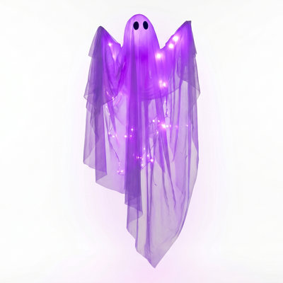 47" Halloween Hanging Ghost with Blue LED Light