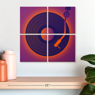 Abarca Glowing Vinyl Record