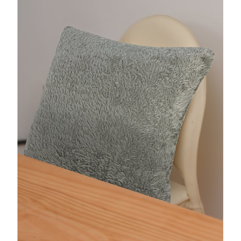 Madison Faux Fur Throw Pillow