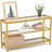 Nikholas 10'' Glass Top Console Table