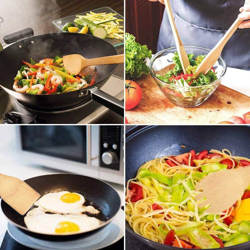 Wooden Cooking Spoons (5-Pieces)