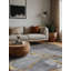 Tapis gris lavable à la machine-608948222