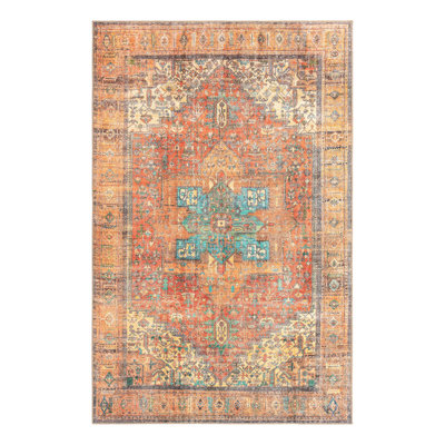 Chenille Geometric Indoor Rug