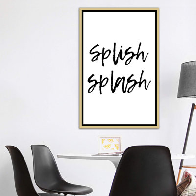 Splish Splash Lemonardi - impression d'art textuel