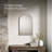 Essential 24 In. X 36 In. Arch Framed Mirror-90729767-90729768
