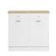 Armoire poubelle inclinable