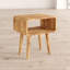 Oliveira 45cm W Solid Wood Bedside Table