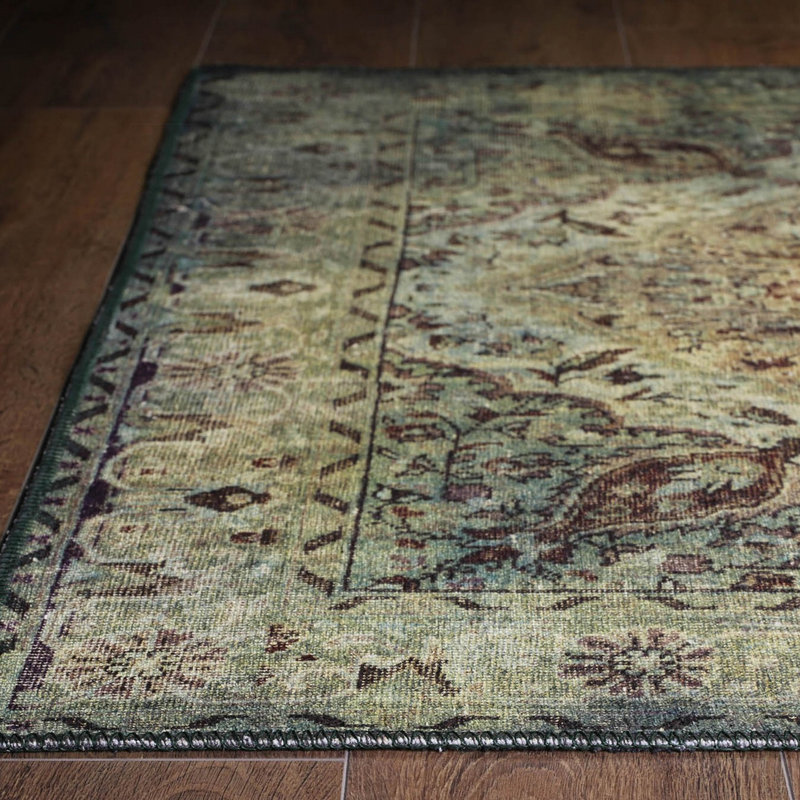 Luxurious Machine Washable Carpet, 100% Polyester, 7.5 x 10.8 Feet | Pile Height: 0.2 Inches, 1850 g/m² | Recycled Poly Cotton Underside, Easy Care, Perfect for Living Room & Bedroom, Soft & Durable Design