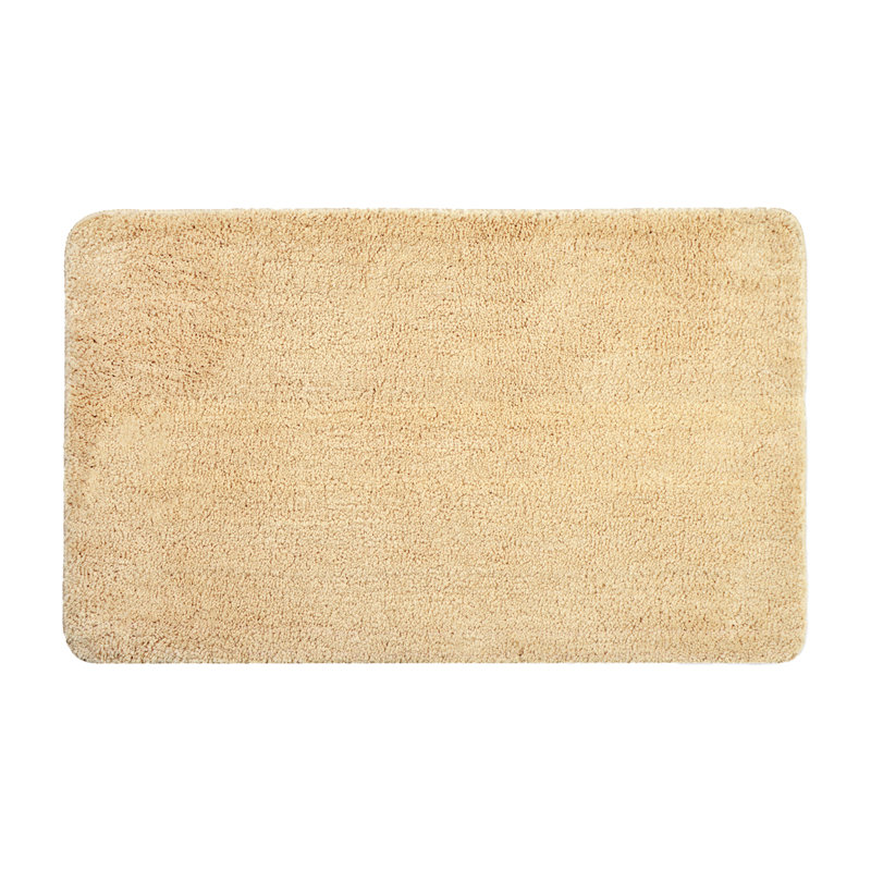 Jordan Microfibre Non Slip Bath Mat, Beige/Stone