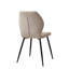 Modern Simple Round Solid Wood Dining Table Set - Set Of 4 Diamond Pattern Velvet Dining Chairs - Metal Legs - For Living Room/Bedroom-1686694139