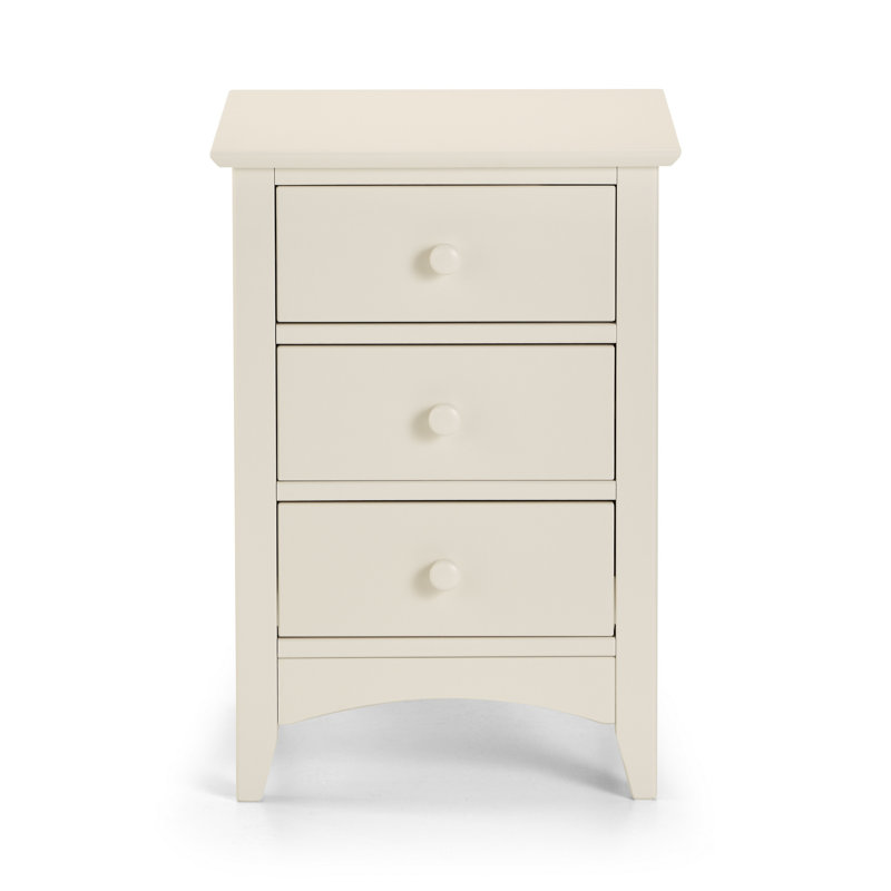Kingsbury 44cm W Solid Wood Bedside Table