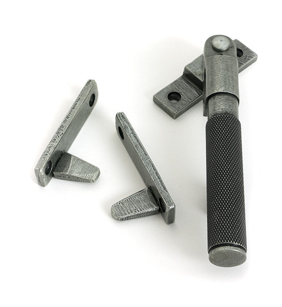 Brompton Night-Vent Locking Fastener, Pewter Patina