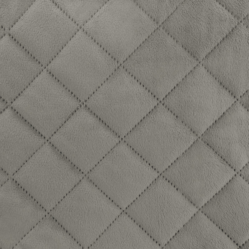 Housse imperméable moelleuse pour fauteuil inclinable, Polyester gris