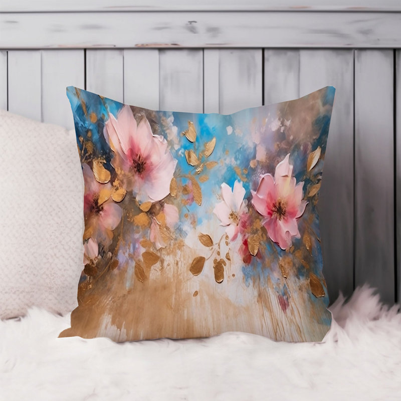  Floral Pink Flowers II Modern