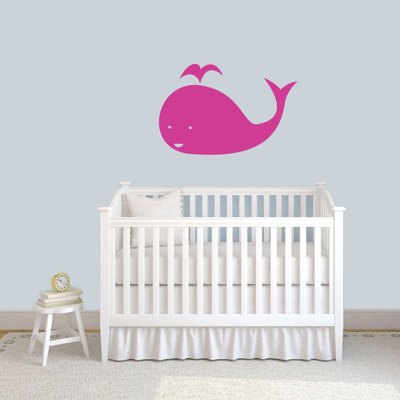Décalcomanie murale baleine