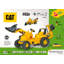 Rolly Toys CAT Tractor with Frontloader & Rear Excavator