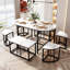 Besfort 6 - Person Dining Set-1895760747