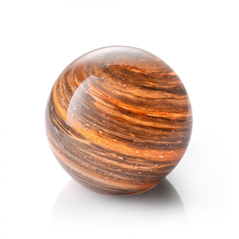 Planet Lamp, Brown