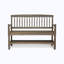 Causeuse d'extérieur en bois 51 po-38634980