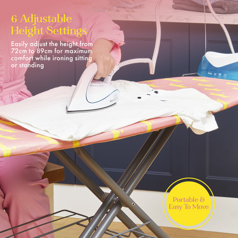 Metal Adjustable Freestanding Ironing Board