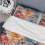 Yellow and Blue Petals Floral Expression - Ensemble de housse de couette floral-584783619